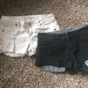 2 pair of shorts